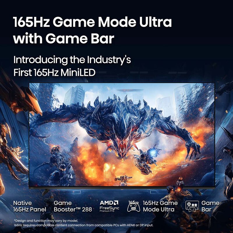 Hisense - 65" Class U7 Series ULED Mini-LED 4K UHD Smart Google TV, , hires