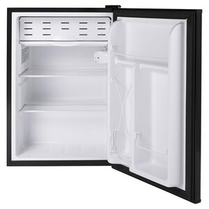 Hotpoint 19 in. 2.7 cu. ft. Mini Fridge with Freezer Compartment - Black, Black, hires