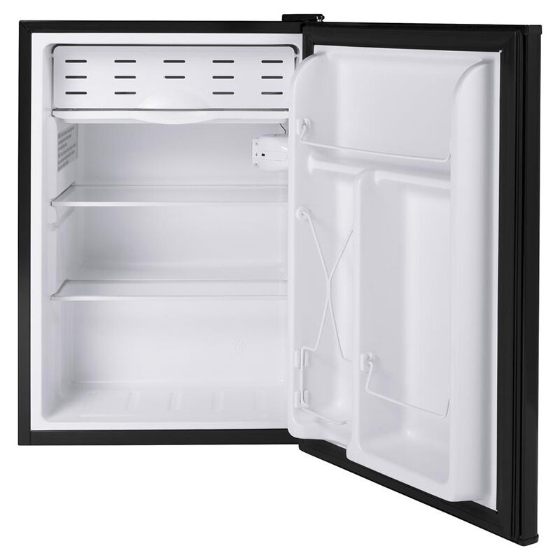 Hotpoint 19 in. 2.7 cu. ft. Mini Fridge with Freezer Compartment - Black, Black, hires