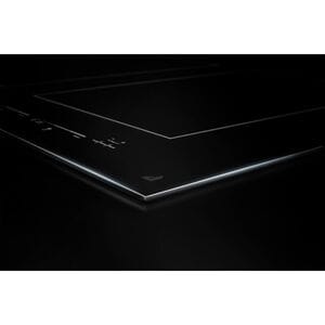 JennAir Oblivian Glass 24 in. 4-Burner Induction Cooktop with Simmer Burner & Power Burner - Black, , hires