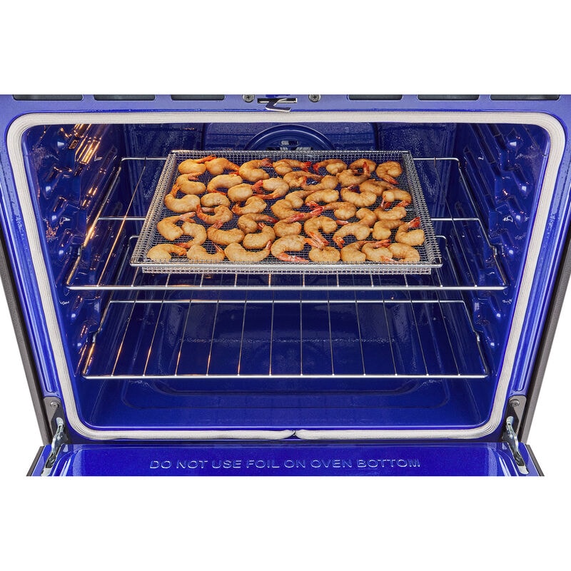LG 30 in. 6.3 cu. ft. Smart Air Fry True European Convection Slide-In Electric Range with Radiant Burners - PrintProof Stainless Steel, , hires
