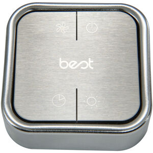 Best HBC1 SERIES 43 in. Ducted Ceiling Style Range Hood with 4 Fan Speeds & 2 LED Lights - Stainless Steel, , hires