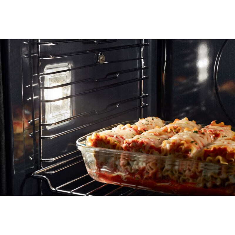 Whirlpool 24 in. 2.9 cu. ft. Smart Electric Single Wall Oven with True European Convection - Fingerprint Resistant Stainless, , hires
