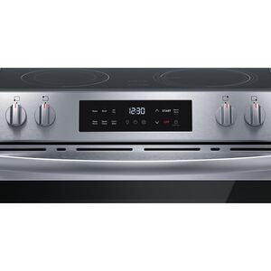Frigidaire 30 in. 5.3 cu. ft. Air-Fry Standard Convection Electric Range with Smoothtop Burners - Stainless Steel, , hires