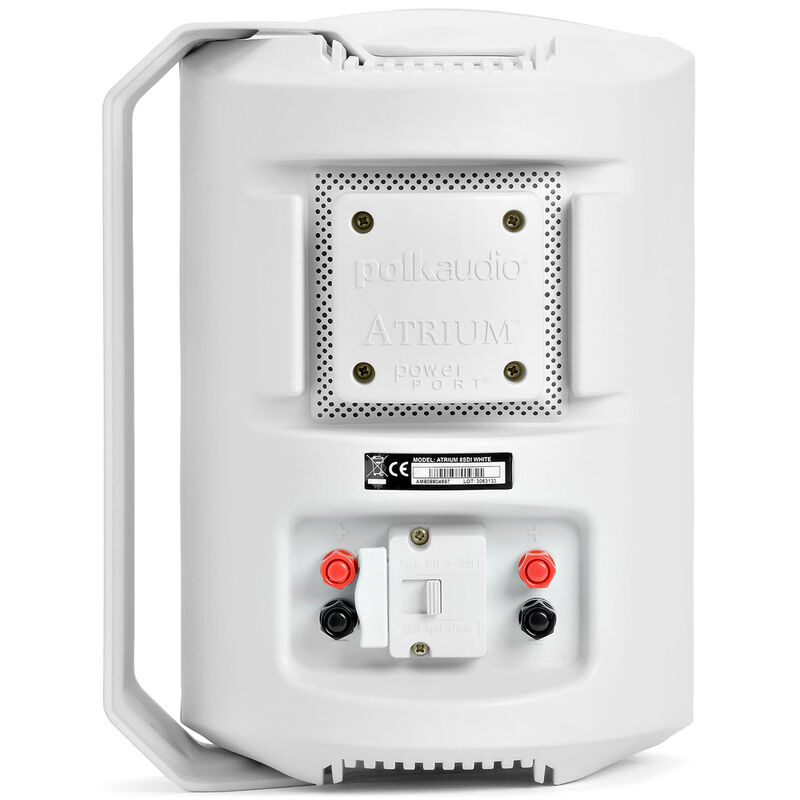 Polk Atrium8 SDI All-Weather Outdoor Speaker - White, White, hires