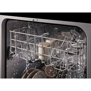 Whirlpool 24 in. Front Control Dishwasher with 57 dBa Sound Level & Pocket - Stainless Steel, Stainless Steel, hires