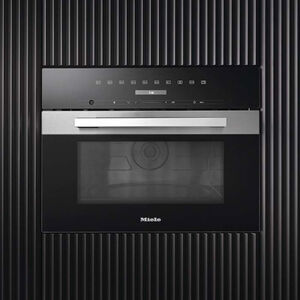 Miele PureLine Series 24 in. 1.6 cu. ft. Built-In Microwave with 7 Power Levels & Sensor Cooking Controls - Clean Touch Steel, , hires