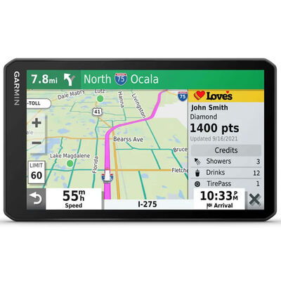 Garmin 7 in. GPS Truck Navigator | DEZLOTR710