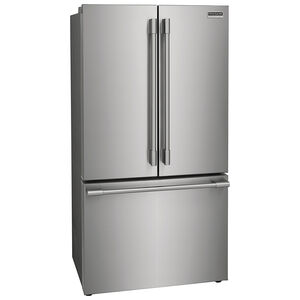 Frigidaire Professional 36 in. 23.3 cu. ft. Counter Depth French Door Refrigerator with Internal Water Dispenser- Stainless Steel, , hires