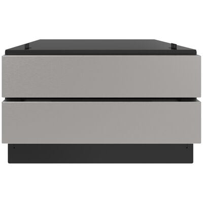 Sharp 24 in. Under the Counter Convection Microwave Drawer Pedestal - Stainless Steel | SKCD24U0GS