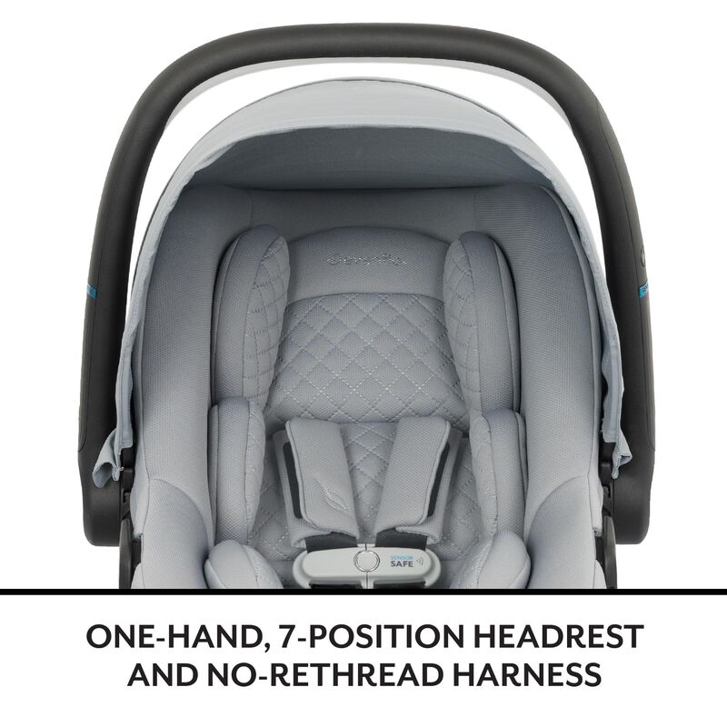 Evenflo Litemax NXT Infant Car Seat with Sensory Soothe - Agate Purple, Agate Purple, hires