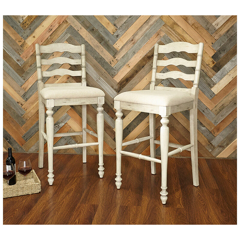 Marcy White Wash Bar Stool, , hires