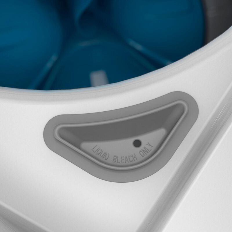 GE 27 in. 3.8 cu. ft. Smart Commercial Top Load Washer with Agitator & Built-In App Payment System - White, , hires