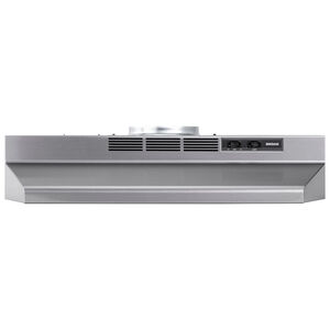 Broan F40000 Series 24 in. Standard Style Range Hood with 2 Speed Settings, 230 CFM & 1 Incandescent Light - Stainless, , hires