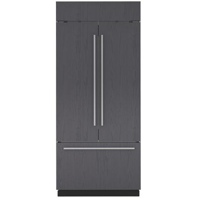 Sub-Zero Classic Series 36 in. Built-In 20.5 cu. ft. Smart Counter Depth French Door Refrigerator - Custom Panel Ready | CL3650UFD-O