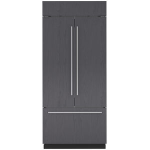 Sub-Zero Classic Series 36 in. Built-In 20.5 cu. ft. Smart Counter Depth French Door Refrigerator - Custom Panel Ready, , hires
