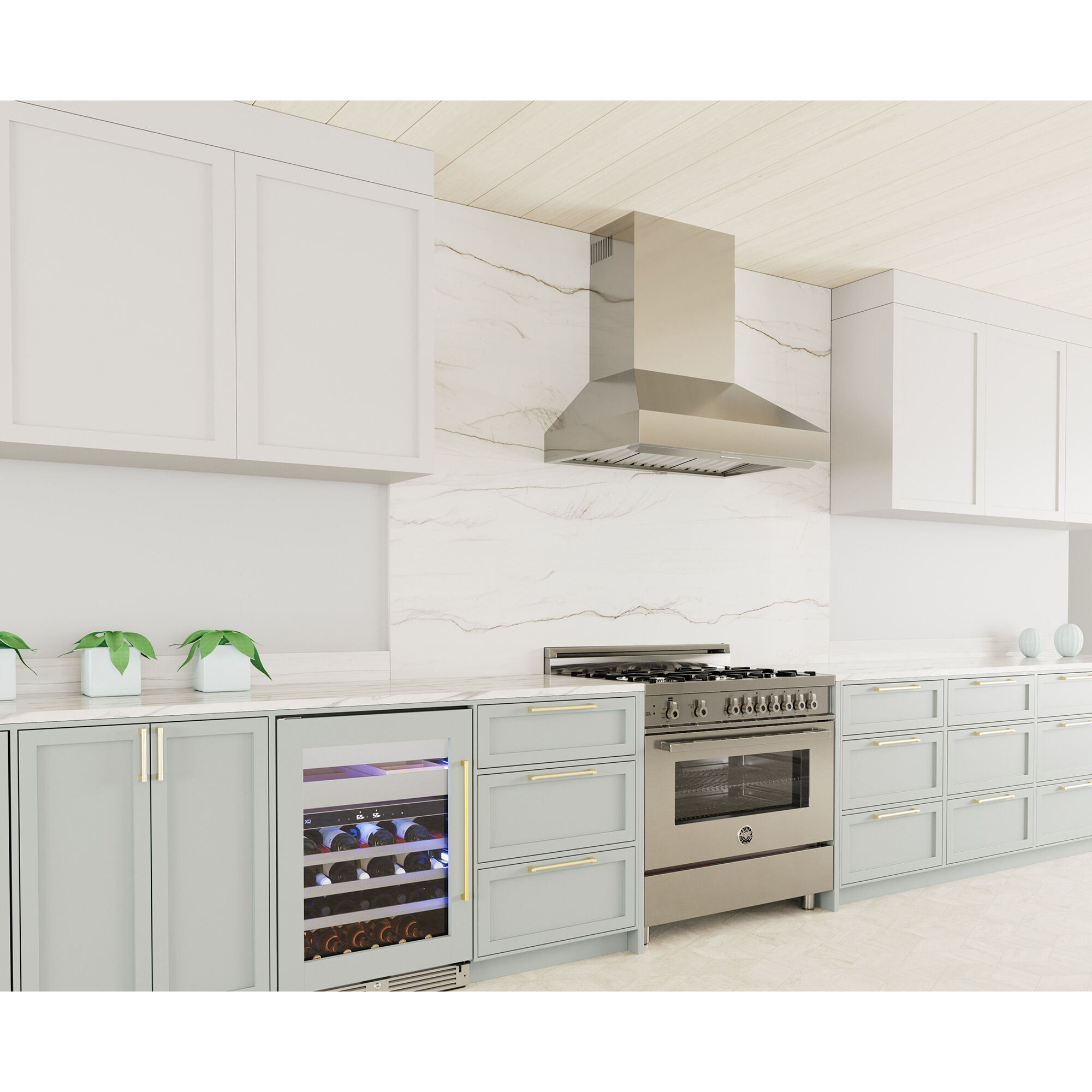 XO 30 in. Convertible Chimney Style Range Hood with 600 CFM, 4 Fan