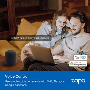 TP-Link - Tapo Smart Wi-Fi Light Switch with Matter - White, , hires