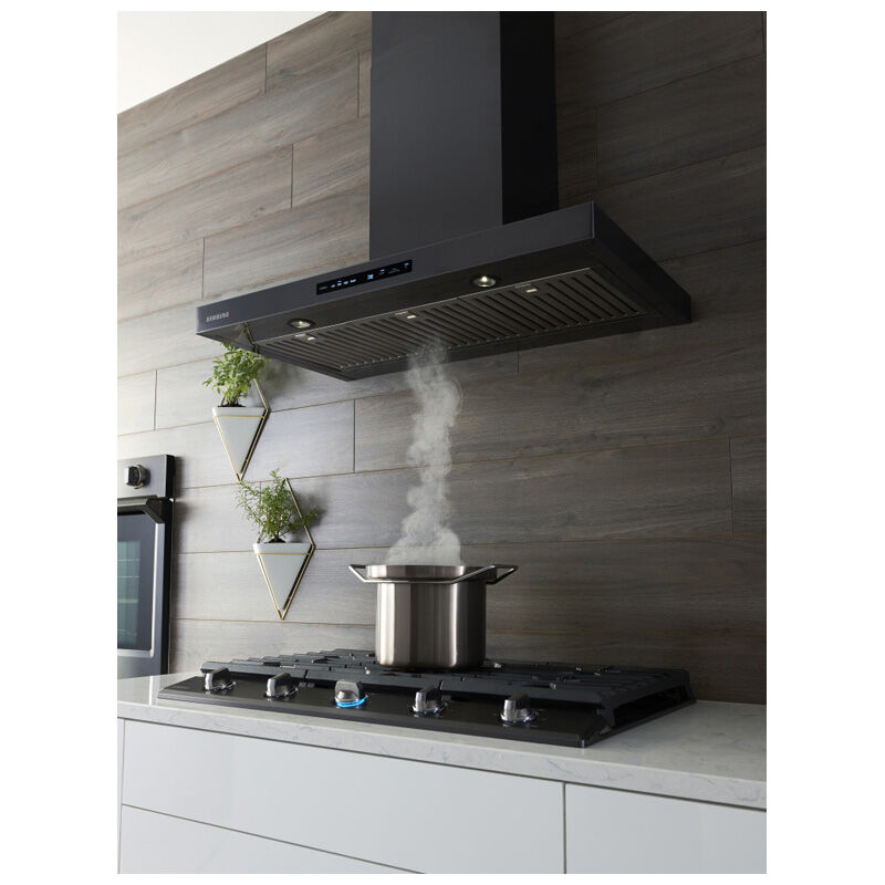 Samsung 36" Range Hood in Black Stainless Steel with Bluetooth
