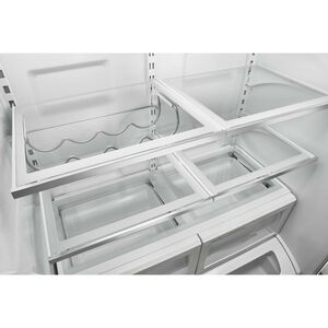 JennAir Rise 36 in. 21.9 cu. ft. Counter Depth French Door Refrigerator with Internal Water Dispenser - Stainless Steel, , hires