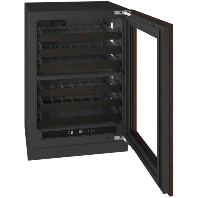 U-Line The Seamless Collection 24 in. Outdoor Undercounter Wine Cooler with Wire Racks, Dual Temperature Zones & 42-Bottle Capacity - Custom Panel Ready, , hires