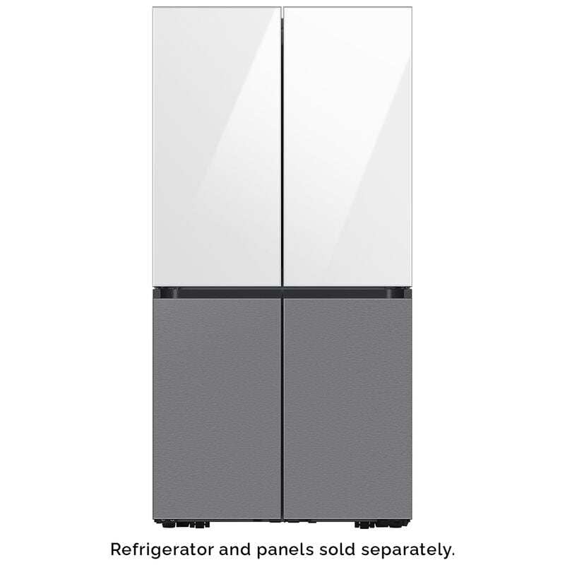 Samsung BESPOKE 4-Door Flex Top Panel for Refrigerators - White Glass, , hires