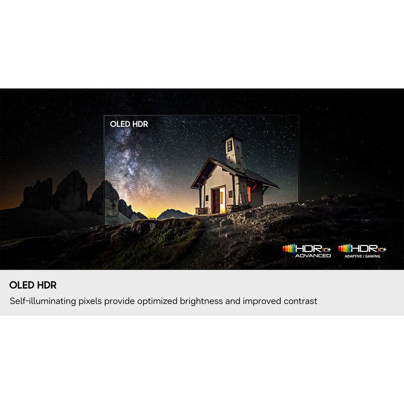 Samsung - 77" Class S85H Series OLED 4K UHD Smart Tizen TV, , hires