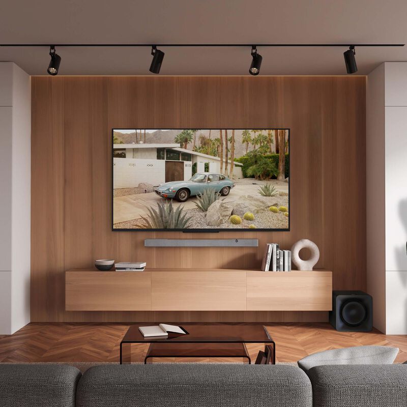 Klipsch 3.1.2 Channel Dolby Atmos Sound Bar with Bluetooth & Built-In Subwoofer - Walnut, , hires
