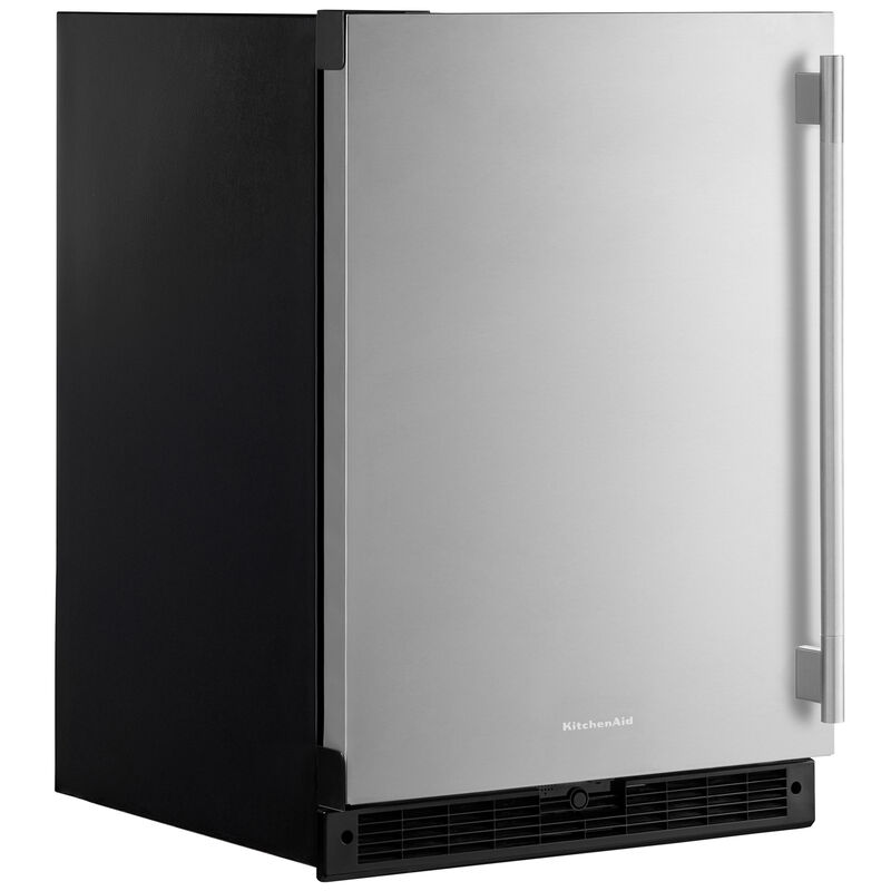 KitchenAid 24 in. 5.0 cu. ft. Undercounter Refrigerator - Stainless Steel, , hires