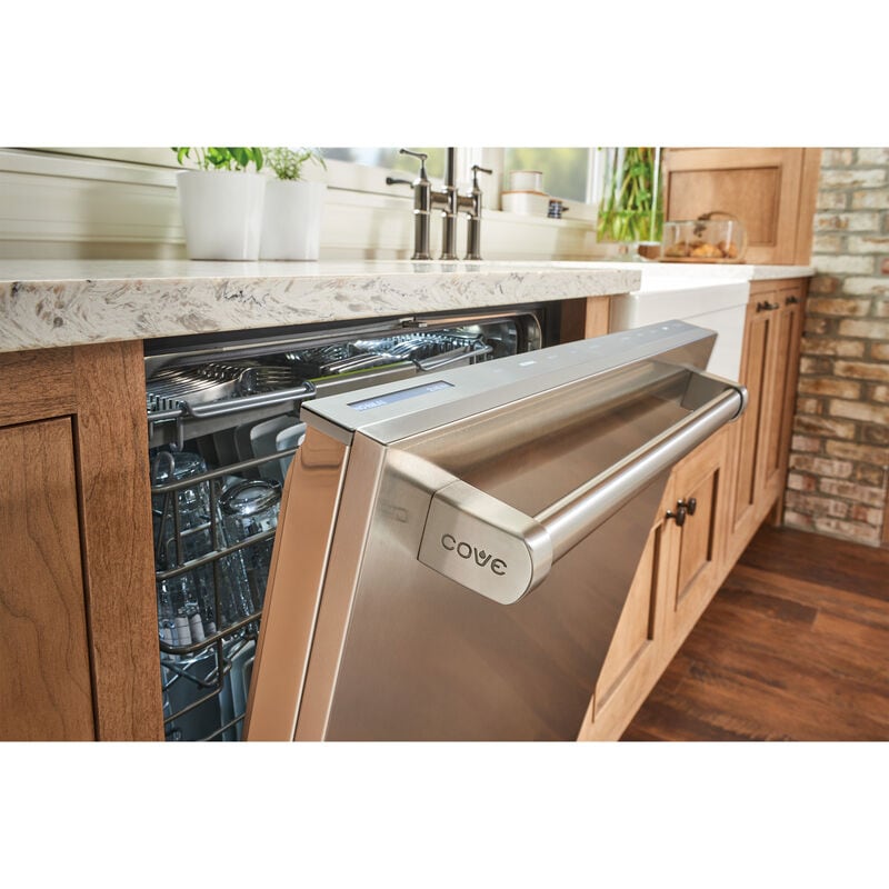 Cove 24 in. Top Control Smart Dishwasher with 41 dBa Sound Level & 3rd-Rack - Custom Panel Ready, , hires