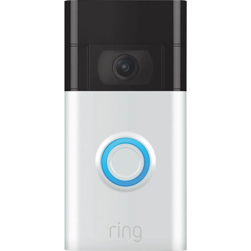 オーディオ機器 ポータブルプレーヤー Ring - Video Doorbell 2nd Generation - Satin Nickel | P.C. Richard 