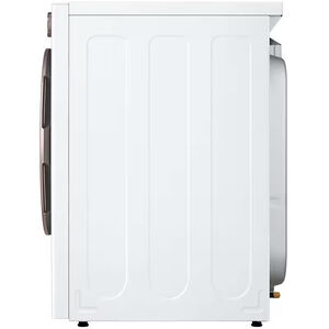 LG 27 in. 7.4 cu. ft. Smart Stackable Gas Dryer with AI Sensor Dry, TurboSteam, Sanitize & Steam Cycle - White, White, hires