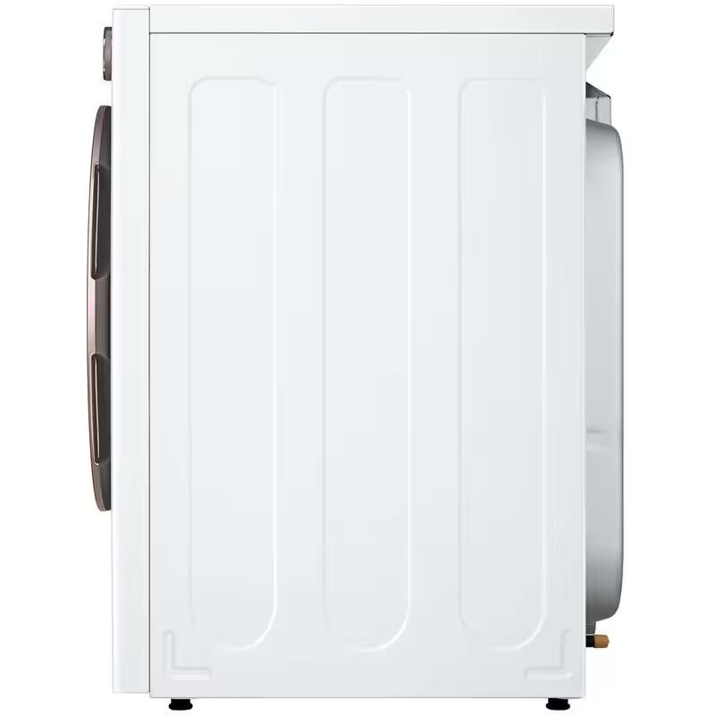 LG 27 in. 7.4 cu. ft. Smart Stackable Gas Dryer with AI Sensor Dry, TurboSteam, Sanitize & Steam Cycle - White, White, hires