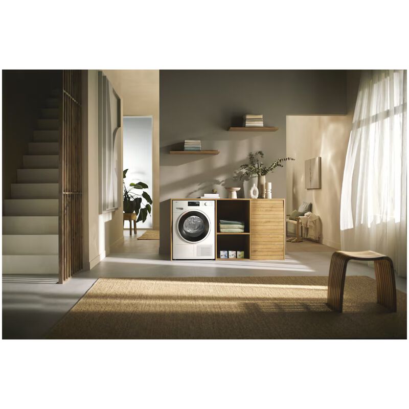 Miele 24 in. 4.1 cu. ft. Smart Stackable Ventless Electric Dryer with Heat Pump & Sensor Dry - Lotus White, , hires