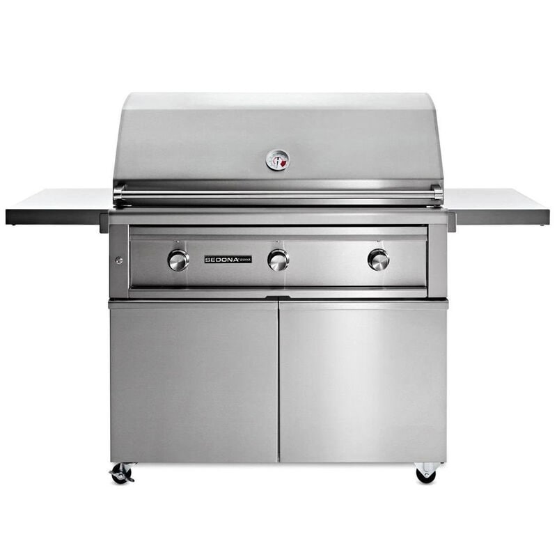 Sedona by Lynx 42 in. 3-Burner LP Gas Grill with Electronic Ignition System & Sear Burner - Stainless Steel, , hires