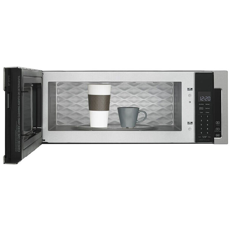 Whirlpool 30" 1.1 Cu. Ft. Over-the-Range Microwave with 10 Power Levels, 400 CFM & Sensor Cooking Controls - Fingerprint Resistant Stainless Steel, Stainless Steel, hires