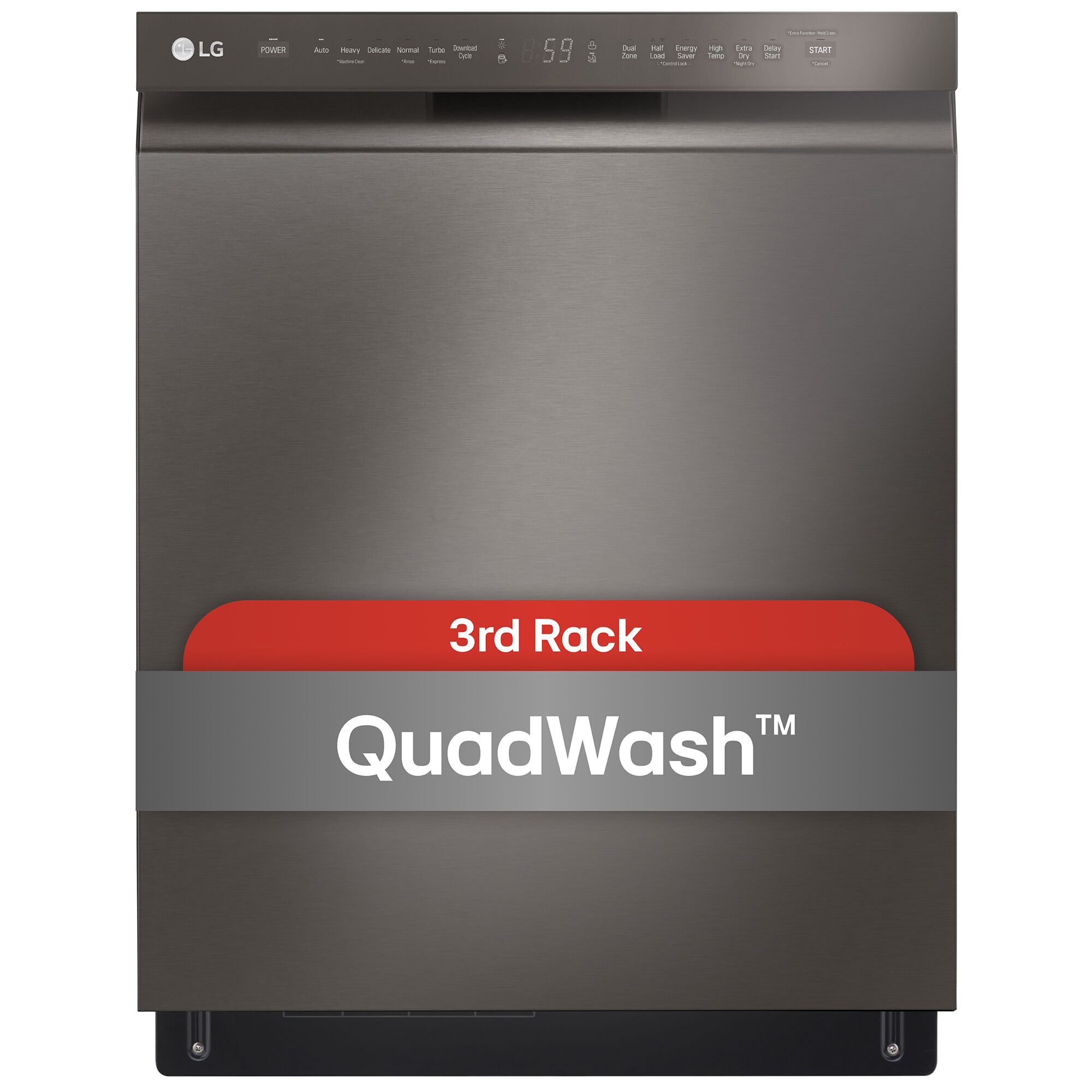 LG 24 in. Front Control Dishwasher with 48 dBa Sound Level, 3rd