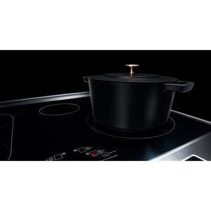 JennAir Rise Series 30 in. 6.4 cu. ft. Air Fry True European Convection Slide-In Electric Range with 4 Induction Burners - Stainless Steel, , hires