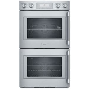 Thermador Professional Series 30 in. 9 cu. ft. Smart Top Control Electric Double Wall Oven with True European Convection - Stainless Steel, , hires