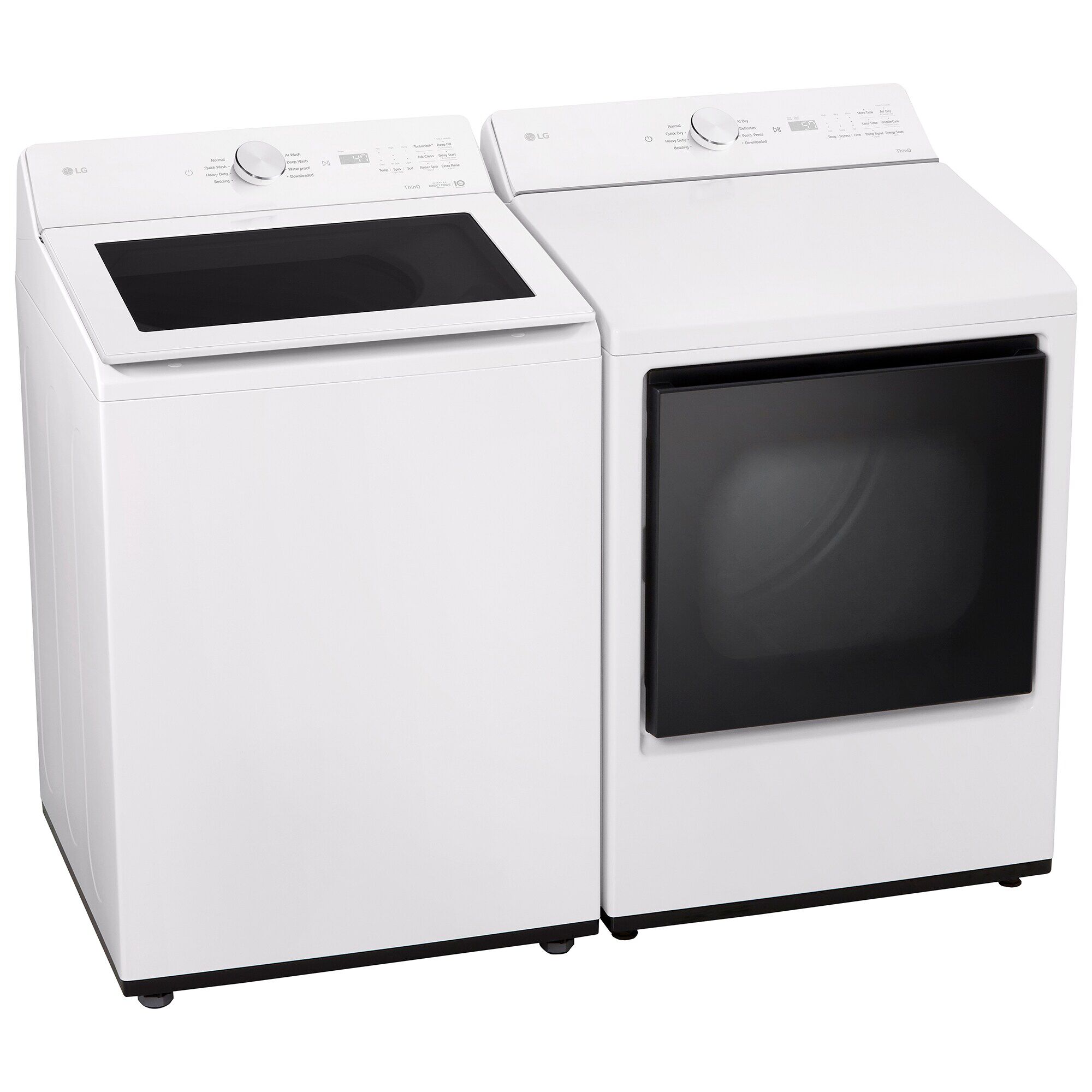 LG 27 in. 7.3 cu. ft. Smart Gas Dryer with AI Sensor Dry - Alphine
