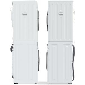 Equator 24 in. 1.62 cu. ft. Electric Front Load Laundry Center with Sensor Dry, Pet & Sanitize Cycle - White, , hires