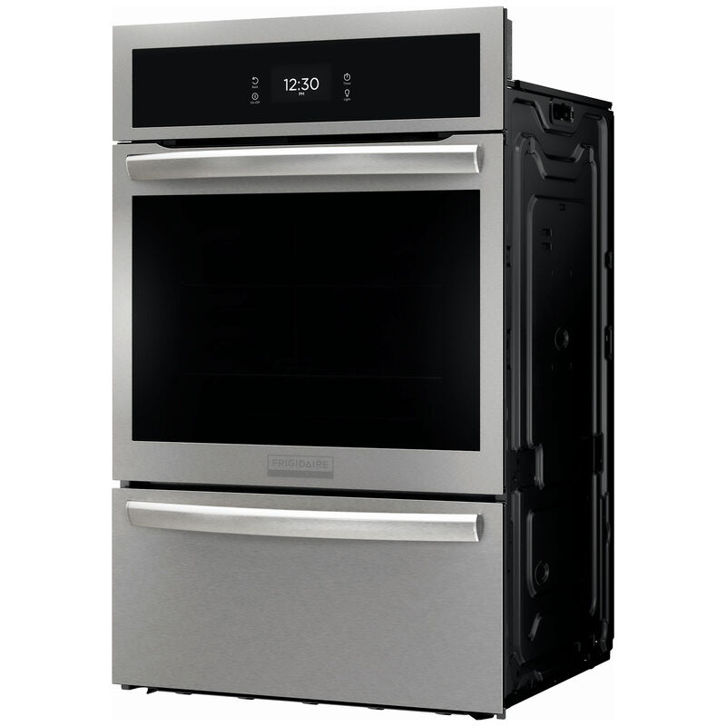 Frigidaire Gallery 24 in. 2.8 cu. ft. Steam Gas Single Wall Oven with True European Convection - Stainless Steel, , hires