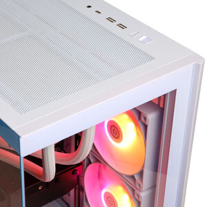 CyberPowerPC Gamer Supreme Desktop with AMD Ryzen 7 9850X3D, 4.7 GHz, 8-Core CPU, NVIDIA GeForce RTX 5070 Ti, 16GB VRAM GPU, 32 GB RAM, 2 TB SSD & Windows 11 Home - White, , hires