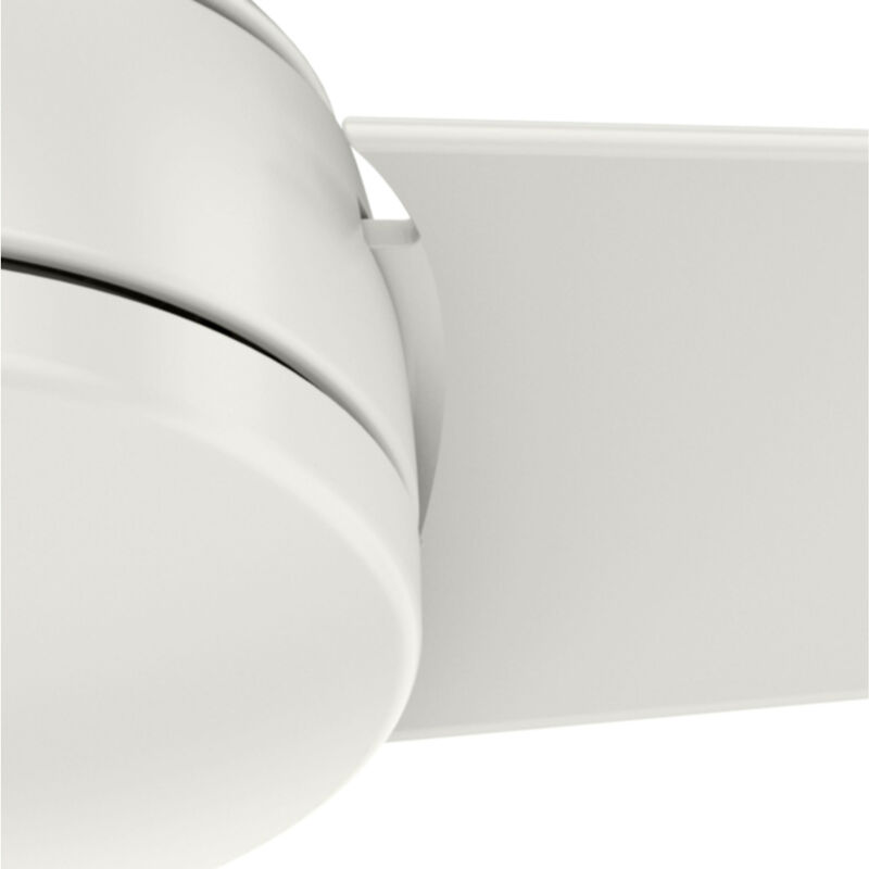 Hunter Trimaran 52 in. Indoor/Outdoor Ceiling Fan with Wall Control - Fresh White, , hires