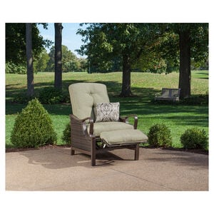 Hanover Ventura Patio Furniture Luxury Recliner - Meadow Green, , hires