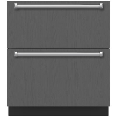 Sub-Zero Designer Series 30 in. 5.3 cu. ft. Smart Double Refrigerator Drawers - Custom Panel Ready | ID30R