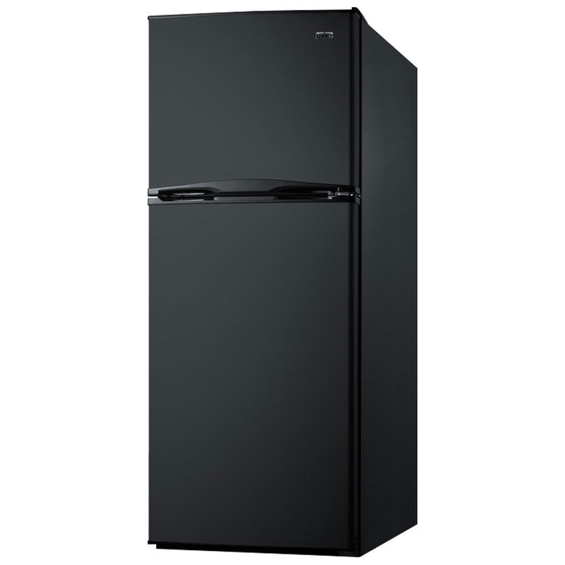 Summit 24 in. 9.9 cu. ft. Counter Depth Top Freezer Refrigerator - Black, , hires