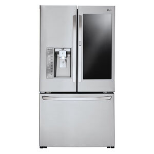 LG 36" 29.6 Cu. Ft. French Door Refrigerator with Ice & Water Dispenser - Stainless Steel, , hires
