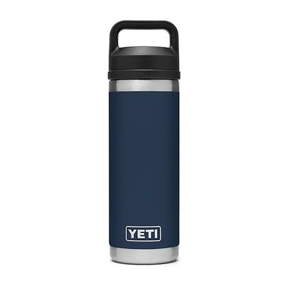 YETI Rambler 18 oz Bottle with Chug Cap - Navy | YRAMBC18NB
