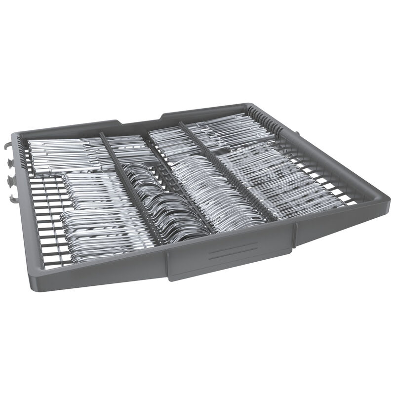 Bosch 500 Series 24 in. Top Control Smart Dishwasher with 38 dBa Sound Level, 3rd-Rack, PureDry & Pocket - Stainless Steel, , hires